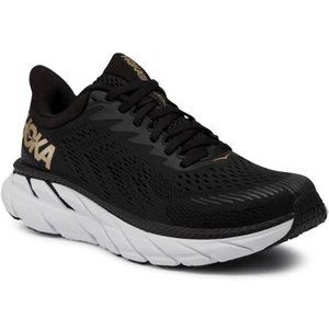 HOKA ONE ONE Womens Clifton 7.5 Wide Textile Synthetic Trainers